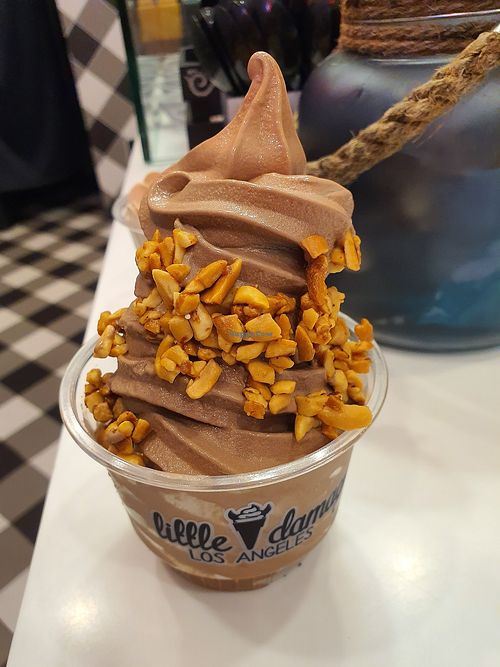 Vegan Chocolate Peanut Butter Banana at Little Damage in Central Singapore