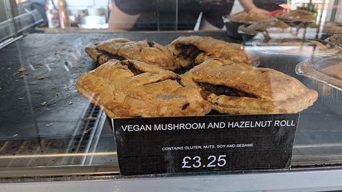 Mushroom roll at More? The Artisan bakery in Staveley
