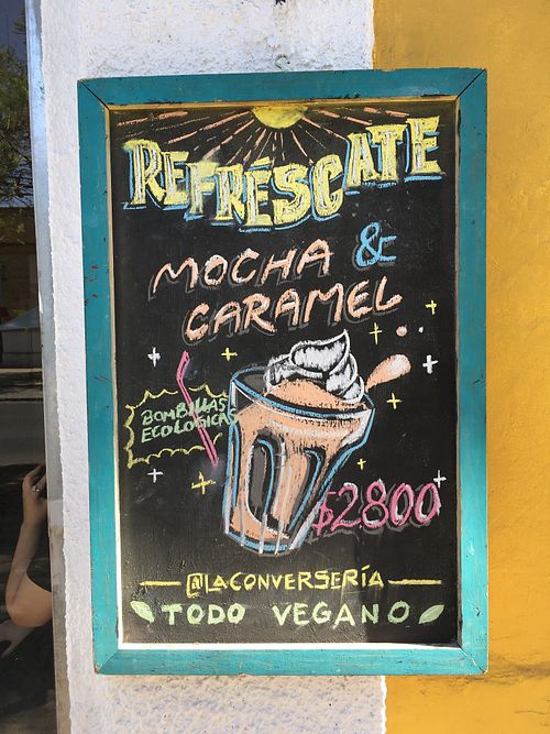 All vegan at La Converseria in Santiago