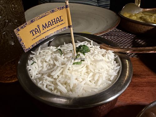 ARROZ BASMATI RICE  at Taj Mahal in San Jose