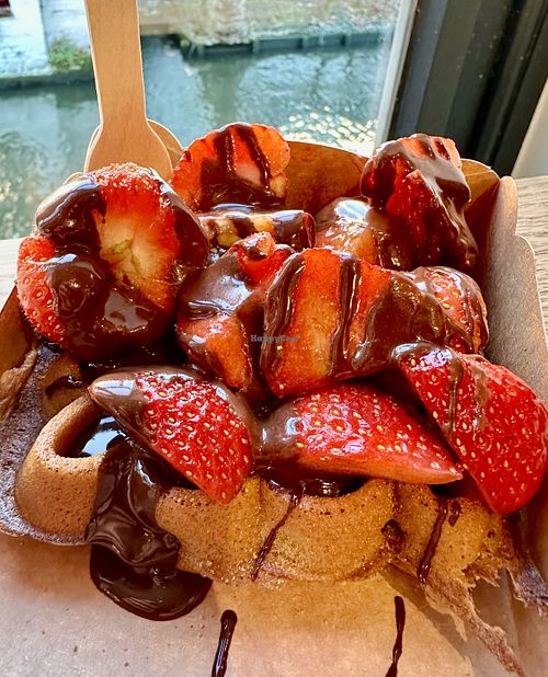   at Otto Waffle Atelier in Bruges