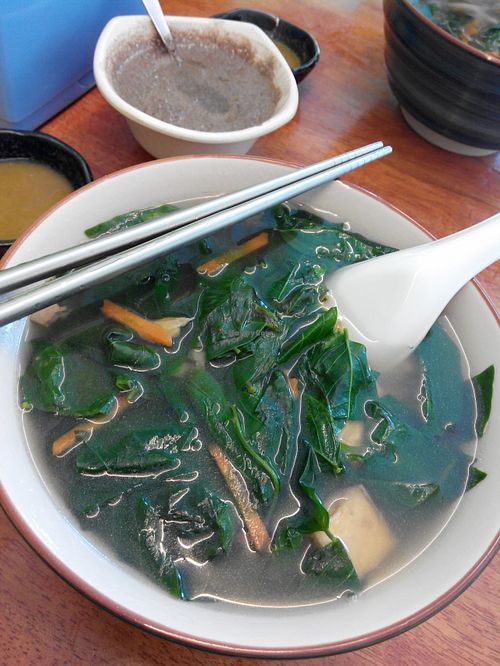 fresh vegetarian at New Giant Bowl Vegetarian Restaurant in Petaling Jaya