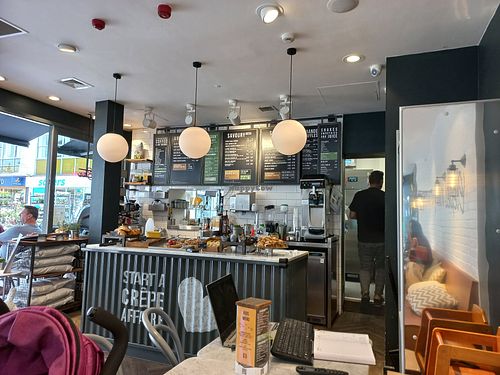 Inside at Crêpeaffaire in Bromley