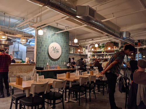 Dining room at Mestizo in Portland