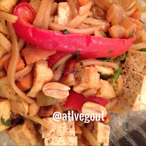 vegan pad Thai  at Sevananda Natural Foods Co-op in Atlanta