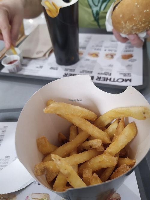 Even the fries are awesome at Mother Burger - Saldanha in Lisbon