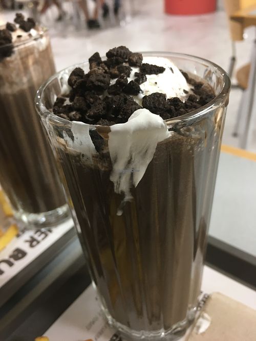 Oreo milkshake. at Mother Burger - Saldanha in Lisbon