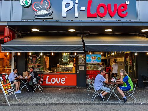 Outside of Pi-Love at Pi-Love in Berlin