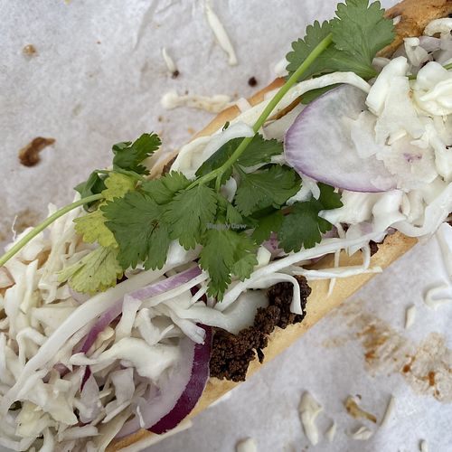 veggie banh mi at Piece  in Glasgow