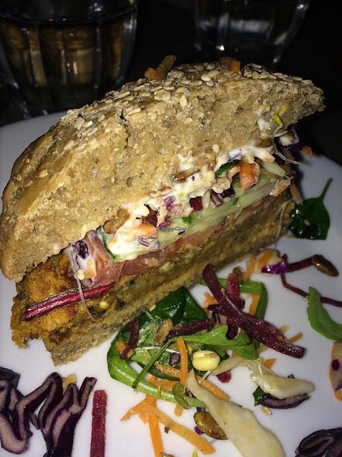 Their sandwich! So cheap 59kr. / 8,63USD and very tasty. All of their menu items are so inexpensive compared to the taste and quality of their food! at Cafe N in Copenhagen