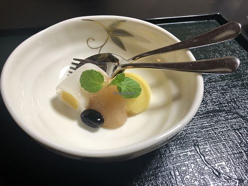 Dessert  at Sakaguchirou in Osaka