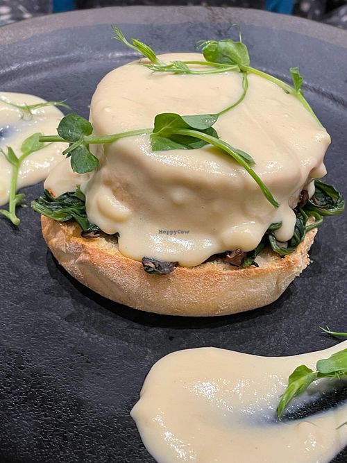 Eggs benedict at The Green Affair - Chiado in Lisbon