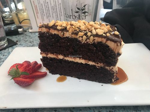 peanut butter chocolate cake at Darbster in West Palm Beach
