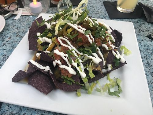 nachos at Darbster in West Palm Beach