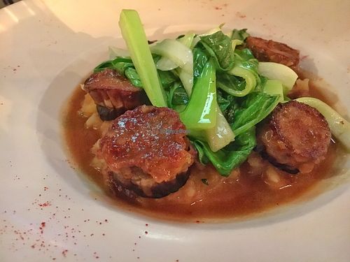 Eggplant Scallops  at Darbster in West Palm Beach