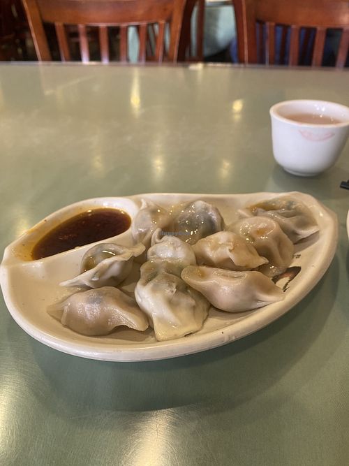Steamed Dumplings 🥟 Order • Vegan  at Enjoy Vegetarian - Financial District in San Francisco