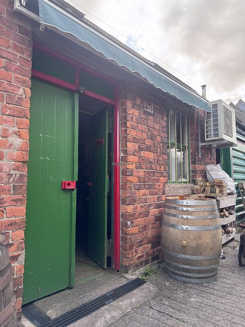 Entrance   at Bear Claw Brewery in Berwick-upon-tweed