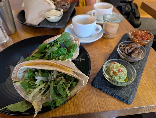 Breakfast Tortillas at Goldsheim Coffee in Dusseldorf