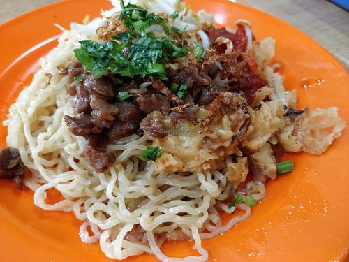 Dried noodles at Smart Vegetarian - Sei Panas in Batam
