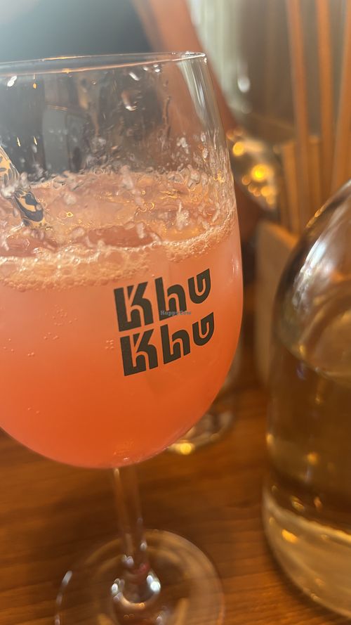 The mocktail. I always expect it to be a bit fancier!   at Khu Khu in Auckland