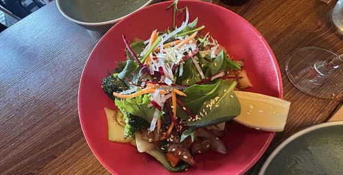 Drunken duck noodles  at Khu Khu in Auckland