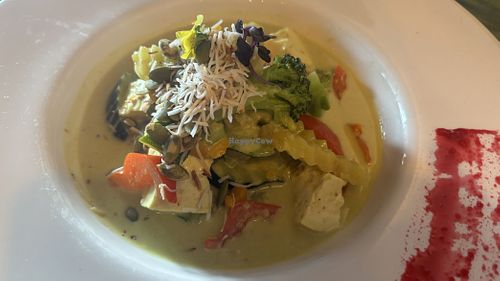 Green curry  at Khu Khu in Auckland