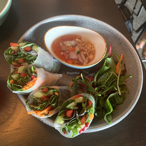 Fresh rolls  at Khu Khu in Auckland