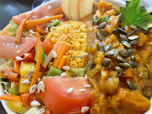 mushroom-pumpkin "stew" at Katzentempel - Rosenheim in Rosenheim