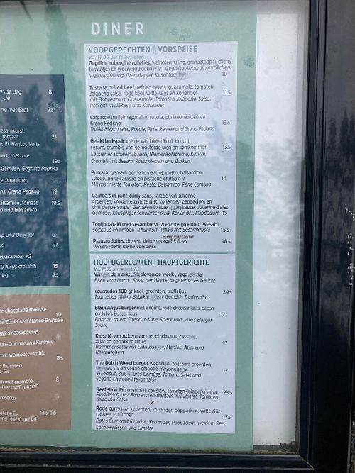   at Julie's in Bergen