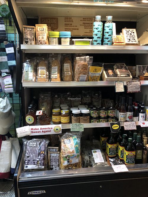 Fun additional shopping in their store. at Village Bakery and Cafe in Athens