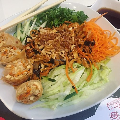 Vegan Noodle bowl  at Dao Vietnamese Street Food in Athens
