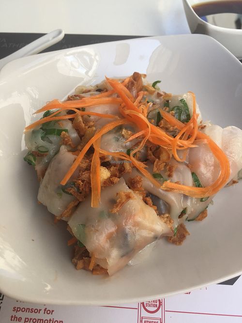 Vegan summer rolls at Dao Vietnamese Street Food in Athens