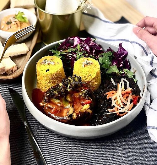 Lunch at O Vegano in Amadora