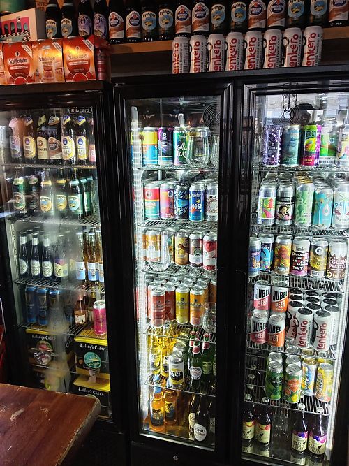 Good range of vegan beer at Tap On Tower Street in Harrogate