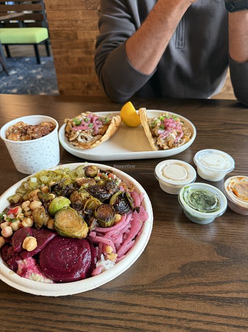   at Yafo Kitchen - Morrison Shopping Center in Charlotte