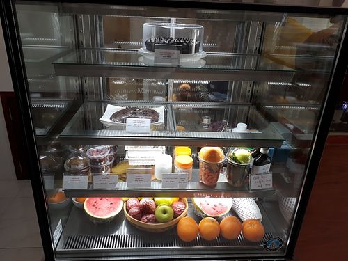 Cabinet items at Horizon Cafe in Koh Samui