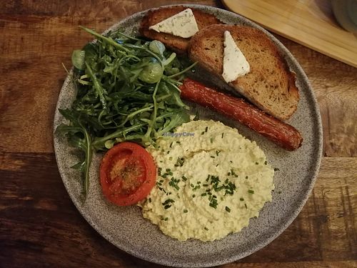Scrambled Tofu at Palo Verde in Prague