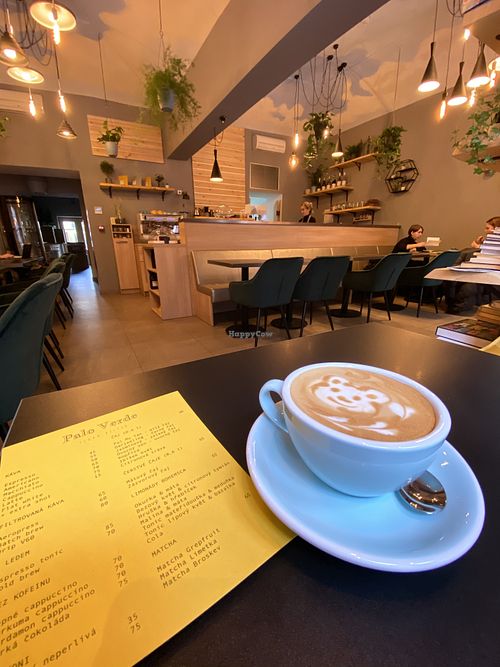 Comfy interior  at Palo Verde in Prague