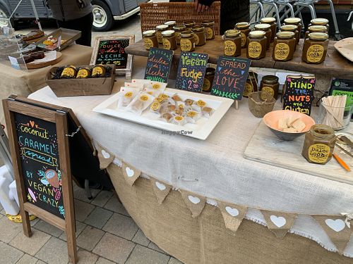 Fudge at Epsom Vegan Market in Epsom