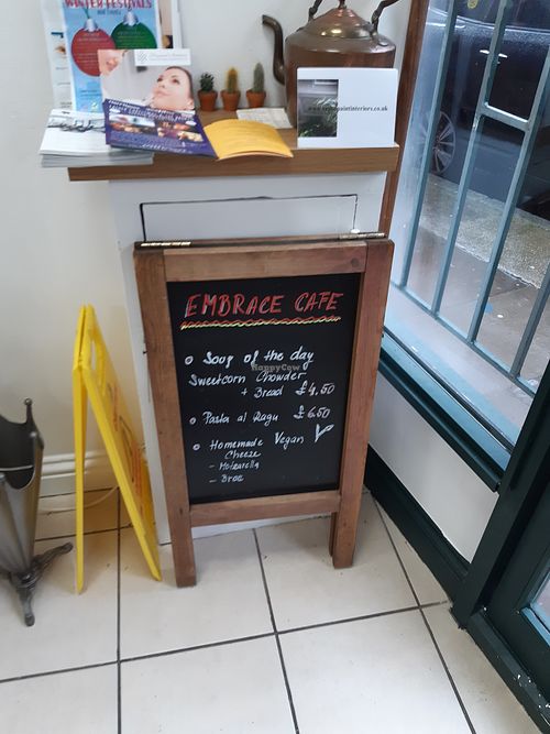 Embrace Cafe, London, N19 3LB  at Embrace Cafe in North London