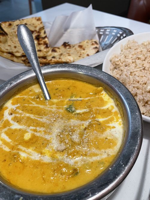 Vegetable korma  at Royal India Cuisine in Eugene