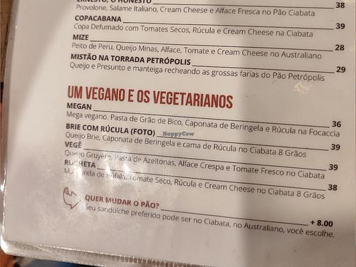 Sanduíches at Maya Cafe in Rio De Janeiro