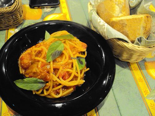 Pasta at Emico's Vegetable Buffet in Oita