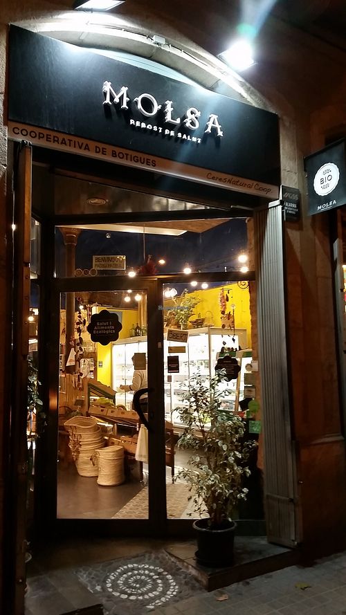 Outside at Molsa in Barcelona