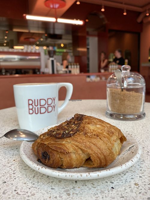 Pain au chocolate  at Buddy Buddy in Brussels