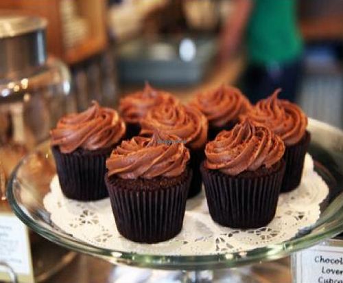 back to eden chocolate gluten free vegan cupcakes at Back To Eden Bakery in Portland