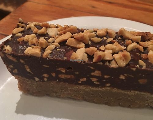 Peanut butter toffee bar at Back To Eden Bakery in Portland