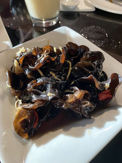 Woodear mushrooms  at Din Tai Fung - 46th St in Seattle