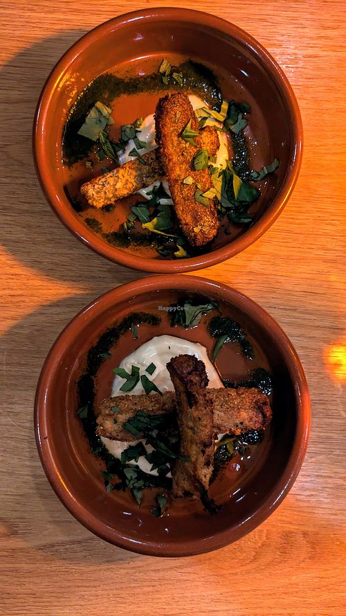 Potato croquettas at Whins Kitchen in Wheelton