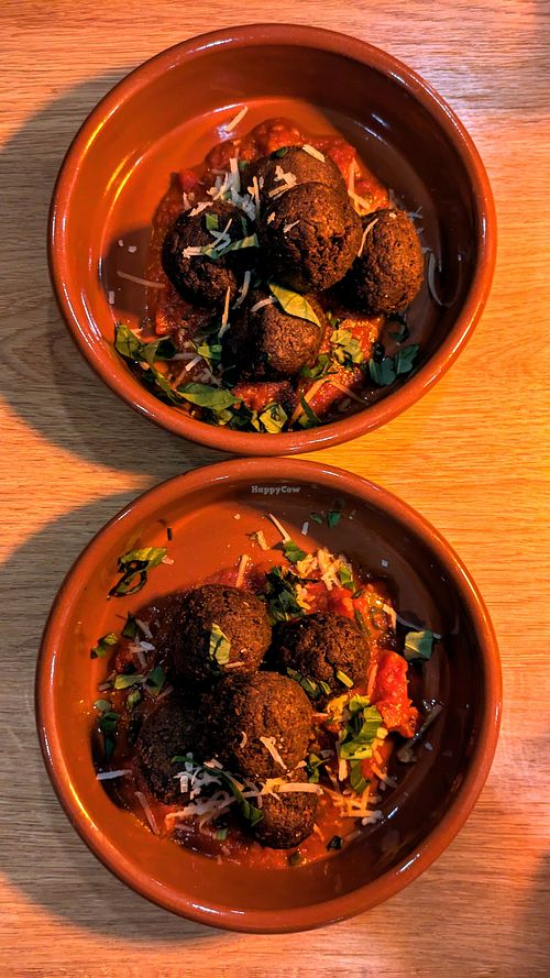 Meatballs at Whins Kitchen in Wheelton